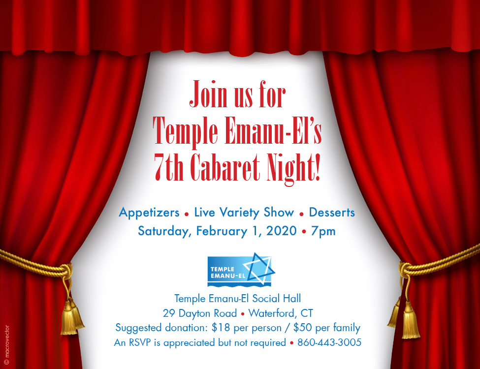 Join Us For Cabaret – Feb 1
